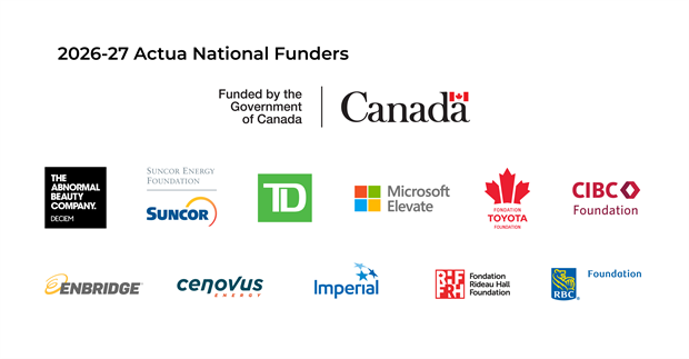 2026-27 Actua National Sponsors